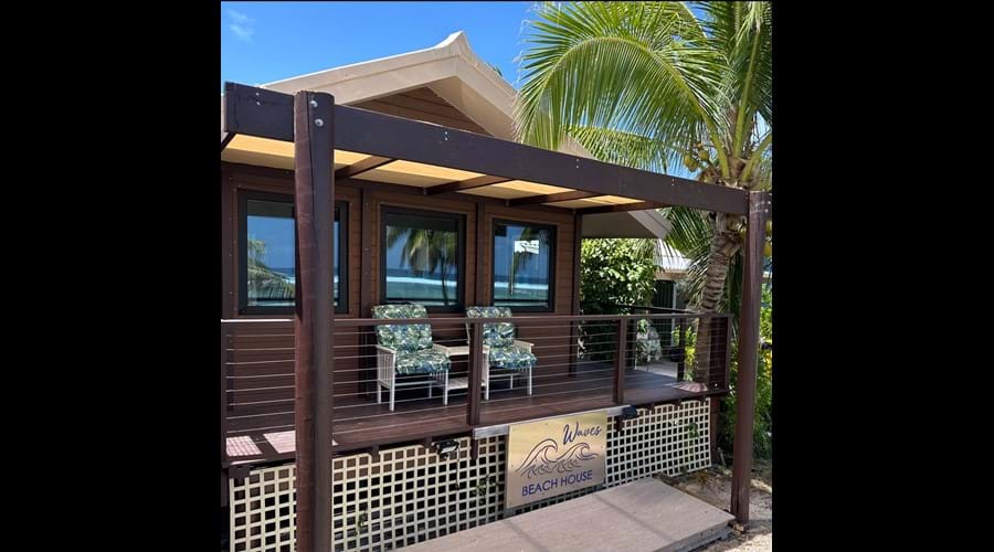 Deck of West Wing overlooking the Indian Ocean