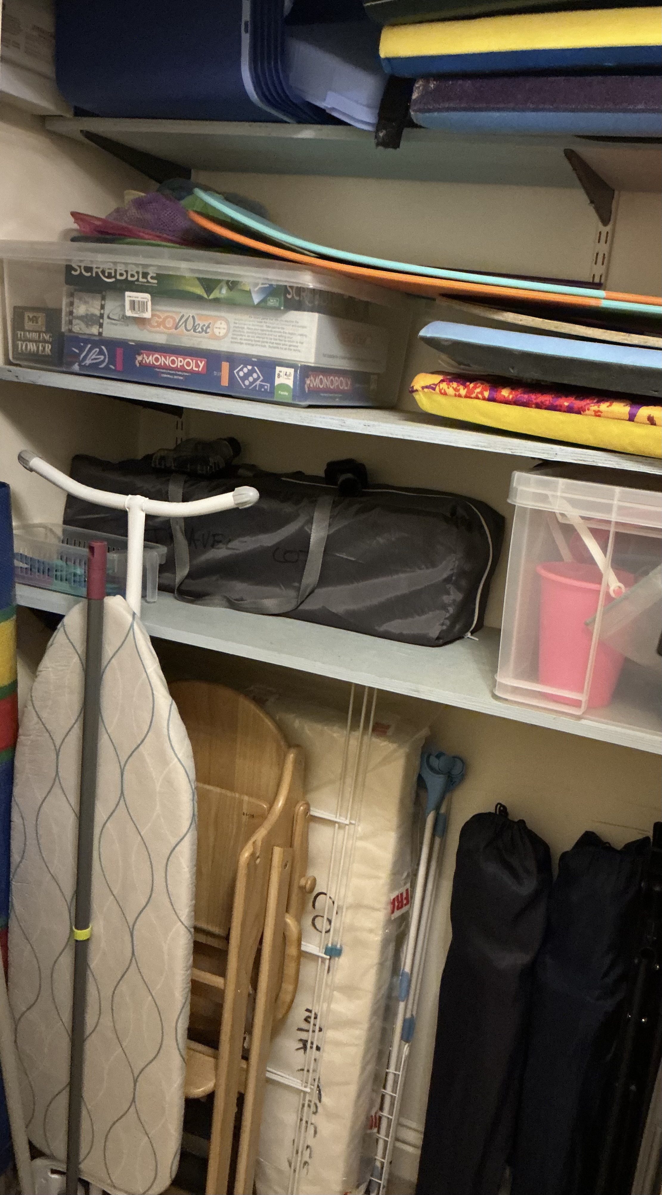 Utility Cupboard- Items for your use during your stay. 