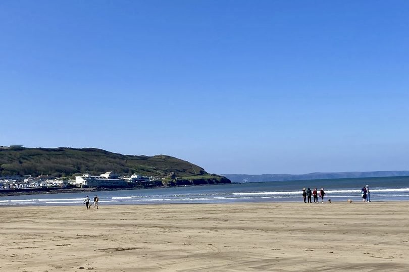 Award winning Blue Flag beach with over two miles of golden sand backed by a unique pebble ridge linking to Northam Burrows