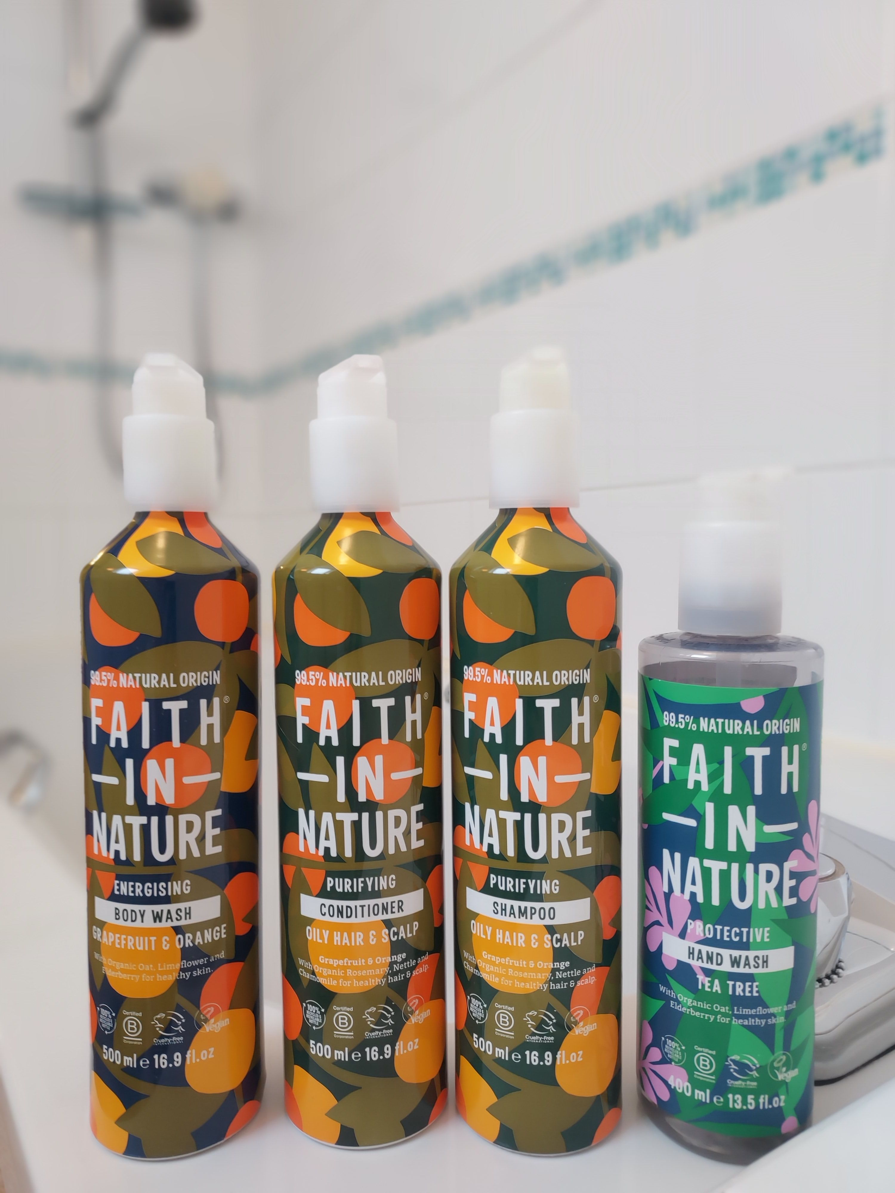 Pamper yourself with a clean conscience with Faith in Nature toiletries