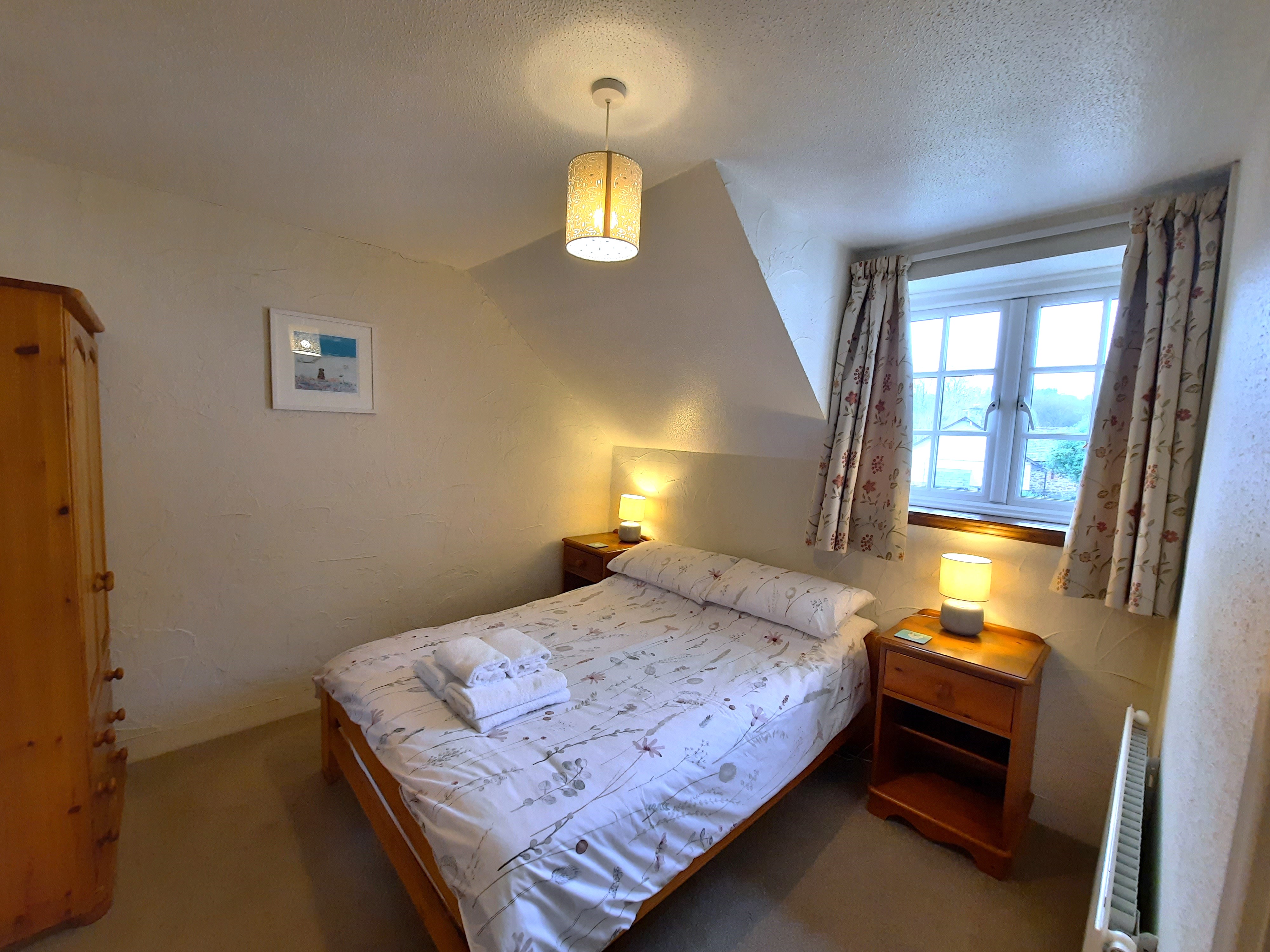 Double bedroom. Travel cot provided on request