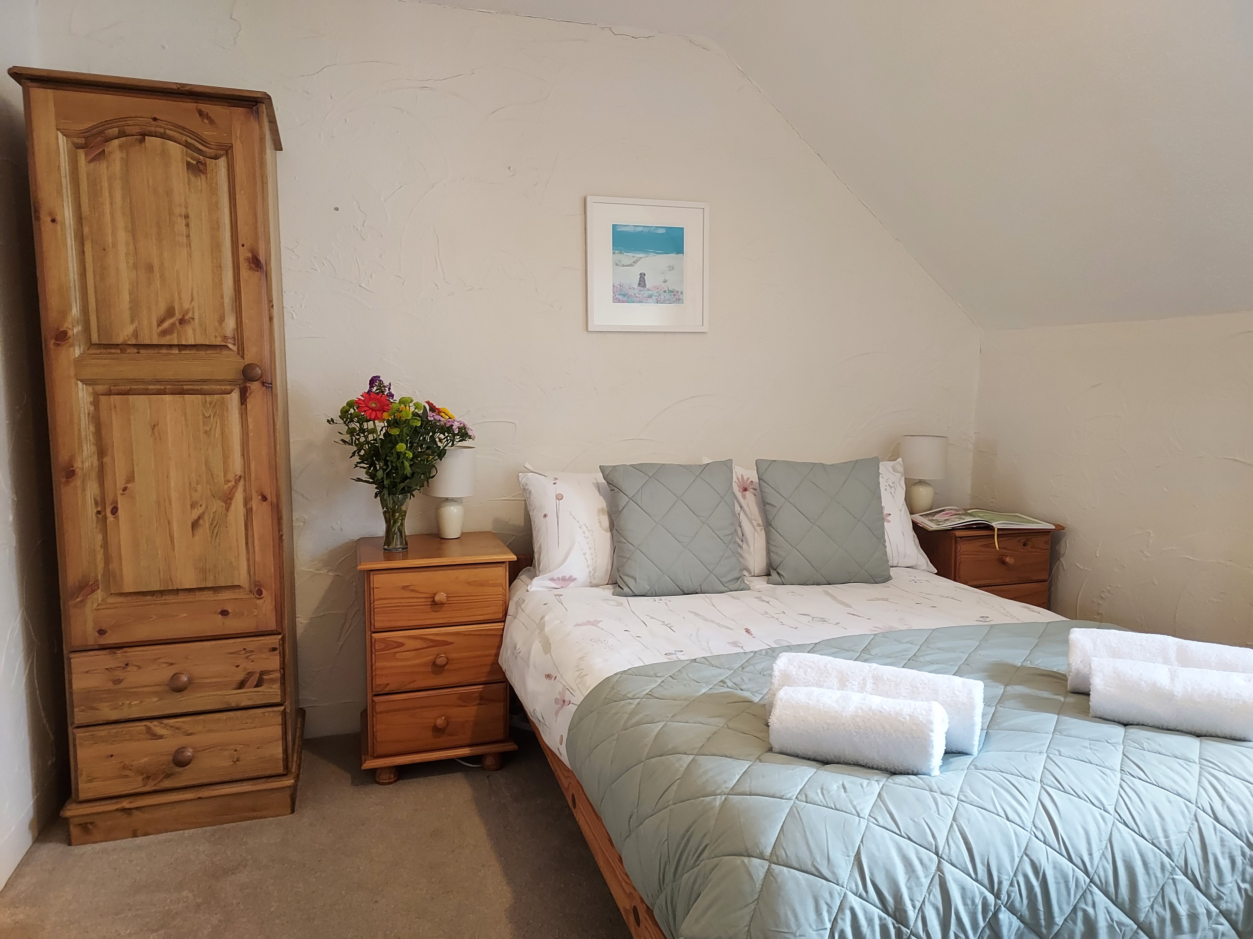 Double bedroom. Travel cot provided on request