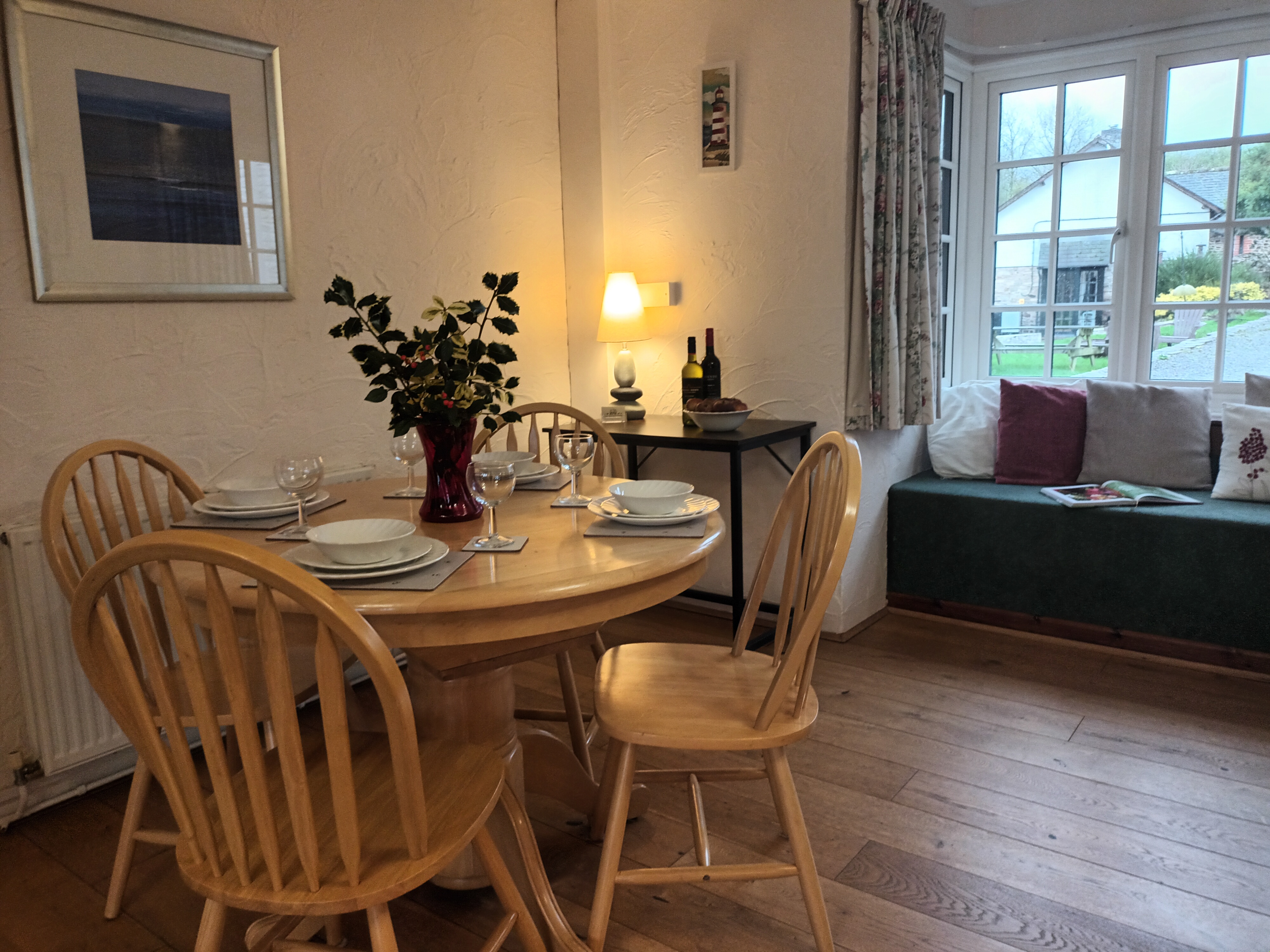 Dedicated work/study desk in main living area