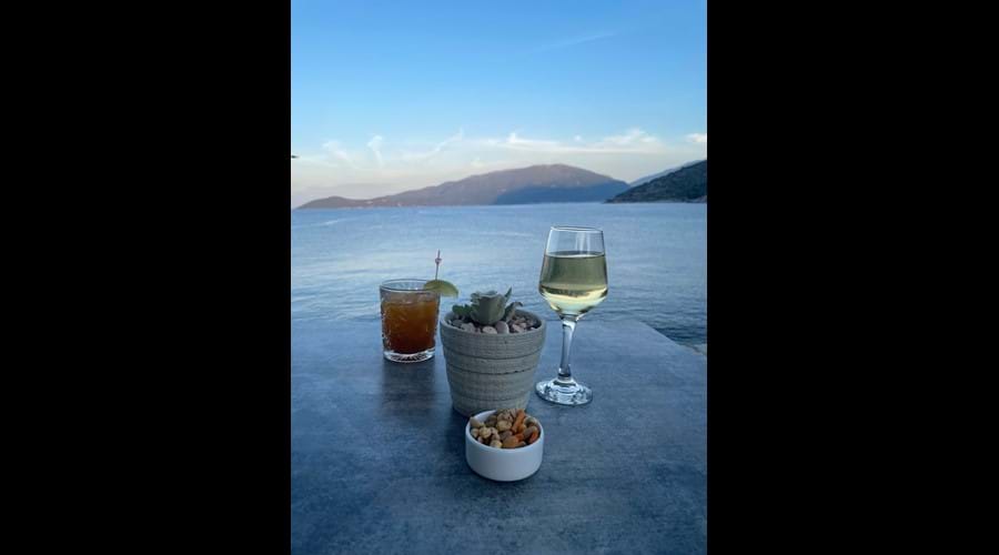 View from Cactus Bar and Cafe at Agia Efimia