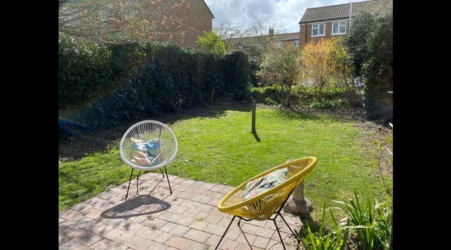 Summer House View of Garden