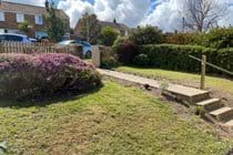 Front garden and on street parking