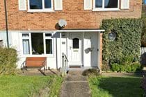 Front Garden and bench seating