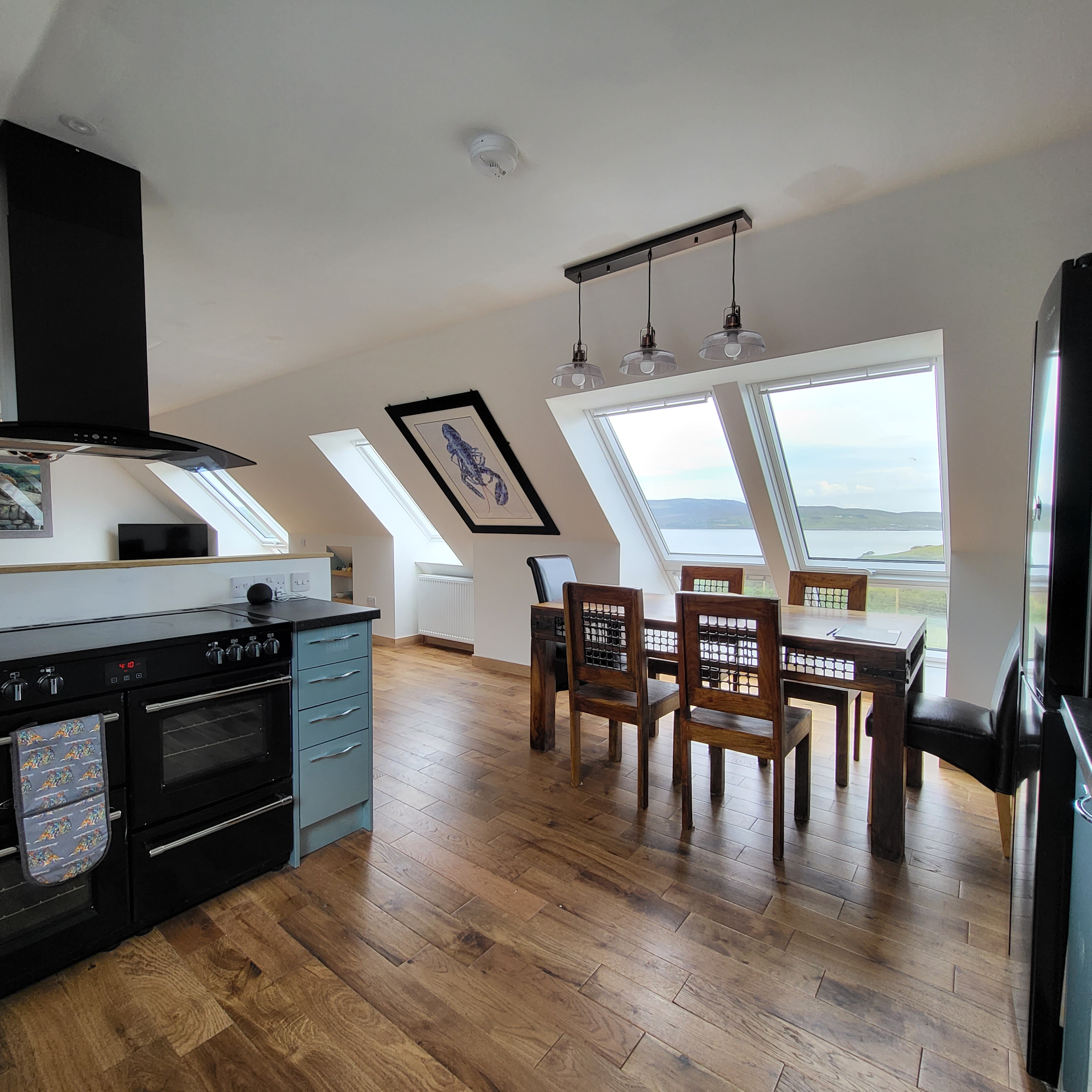Open plan kitchen /Dining area