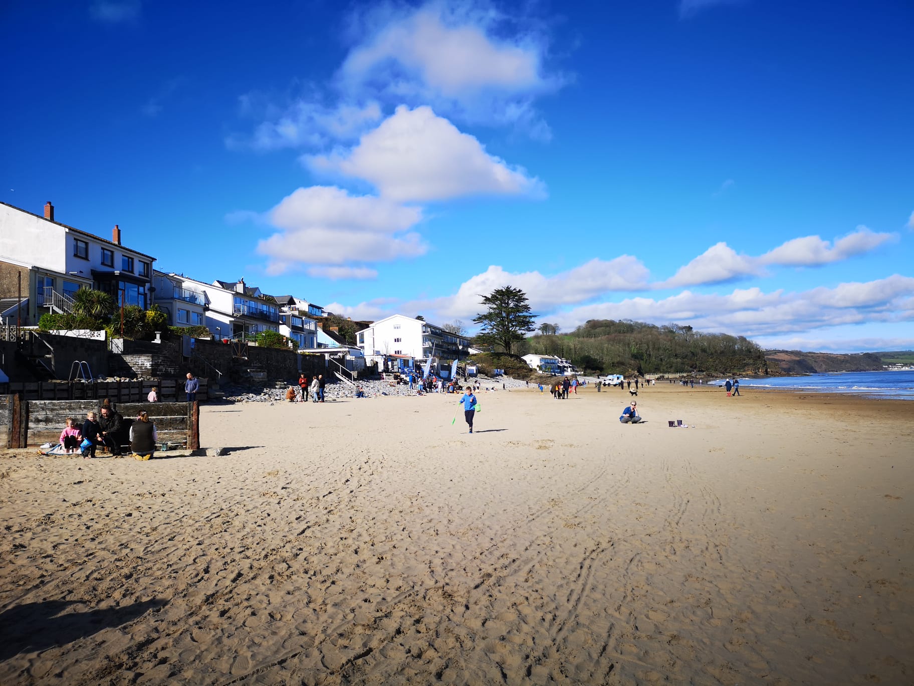 Saundersfoot Beach