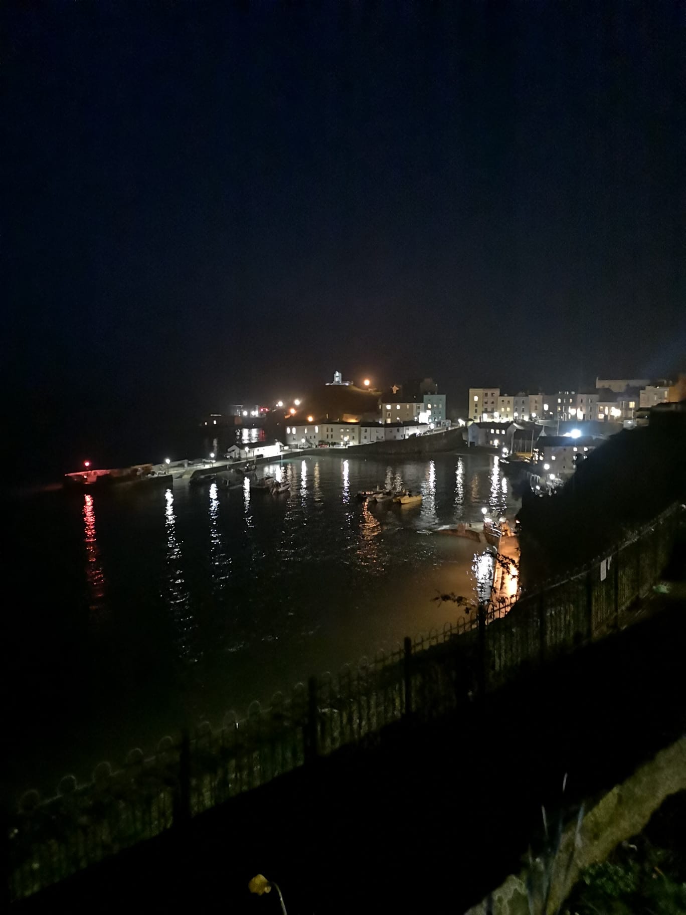 Tenby Harbour - Night