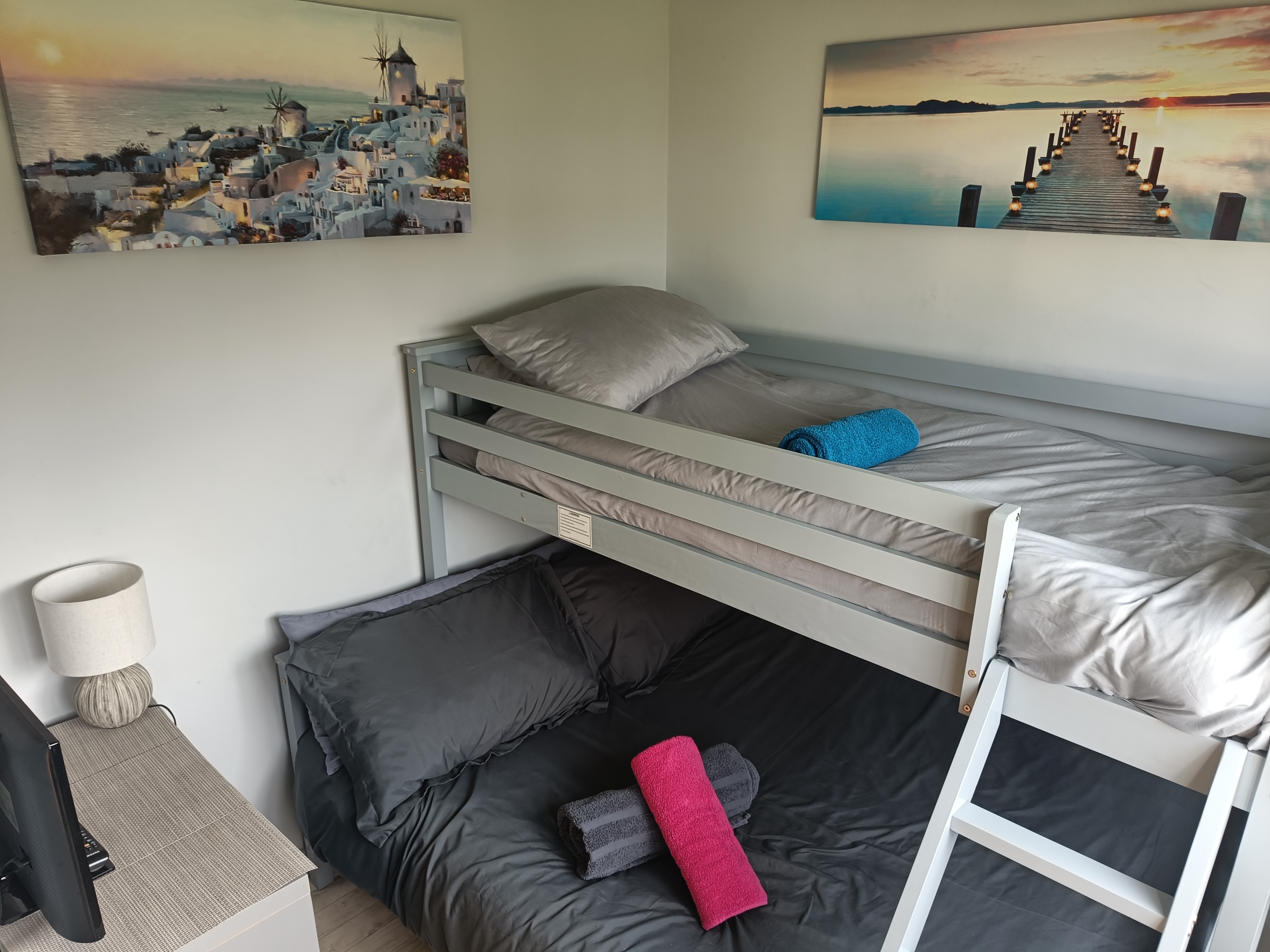 Bedroom 2 - Double with single bunk 