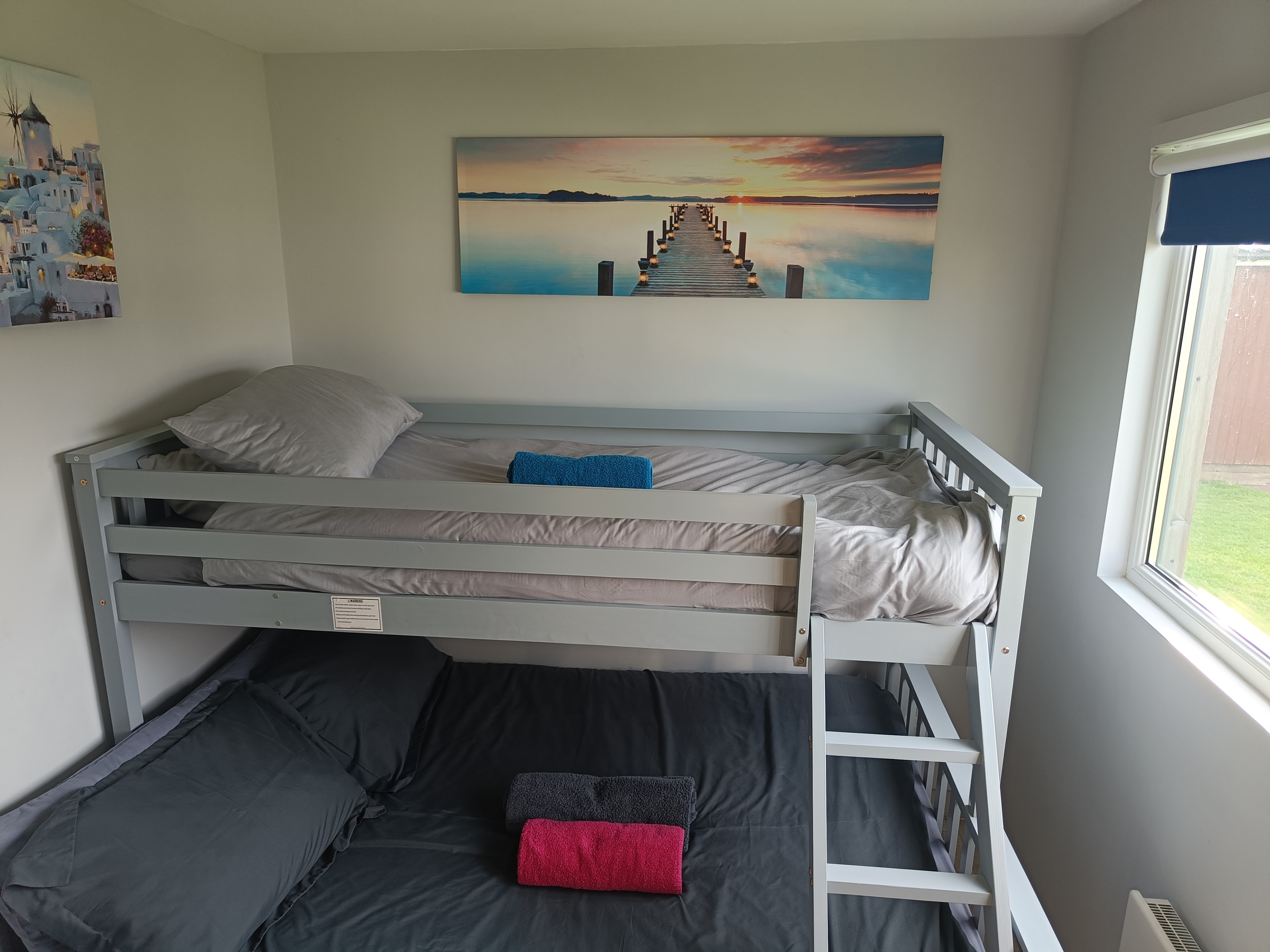 Bedroom 2 - Double with single bunk 