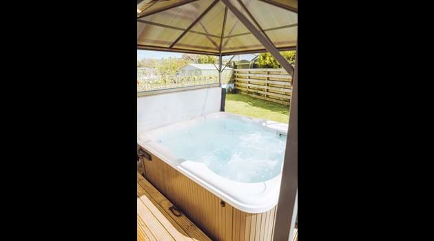 Relax in your very own hot tub