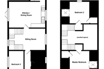 Floor Plan showing room layout, ground floor bedroom and ensuite