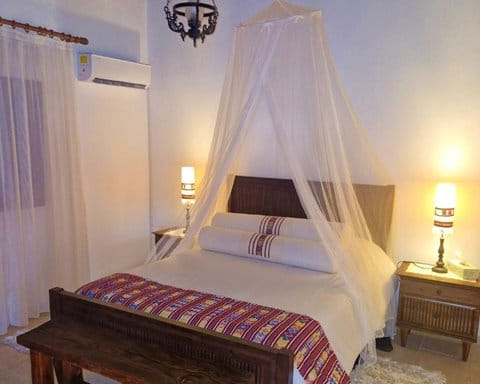 Comfortable beds. Our Hideaway is furnished with every amenity for a comfortable stay