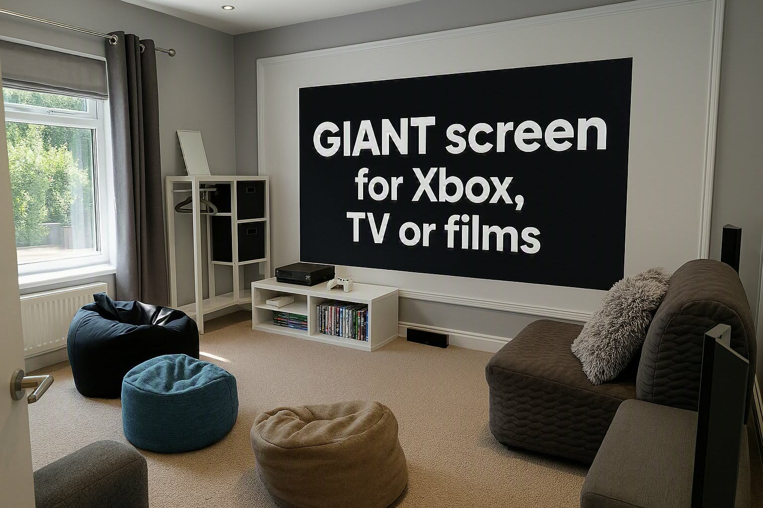 Bedroom 2/Cinema + X-box room (king-size sofa bed + single sofa bed)