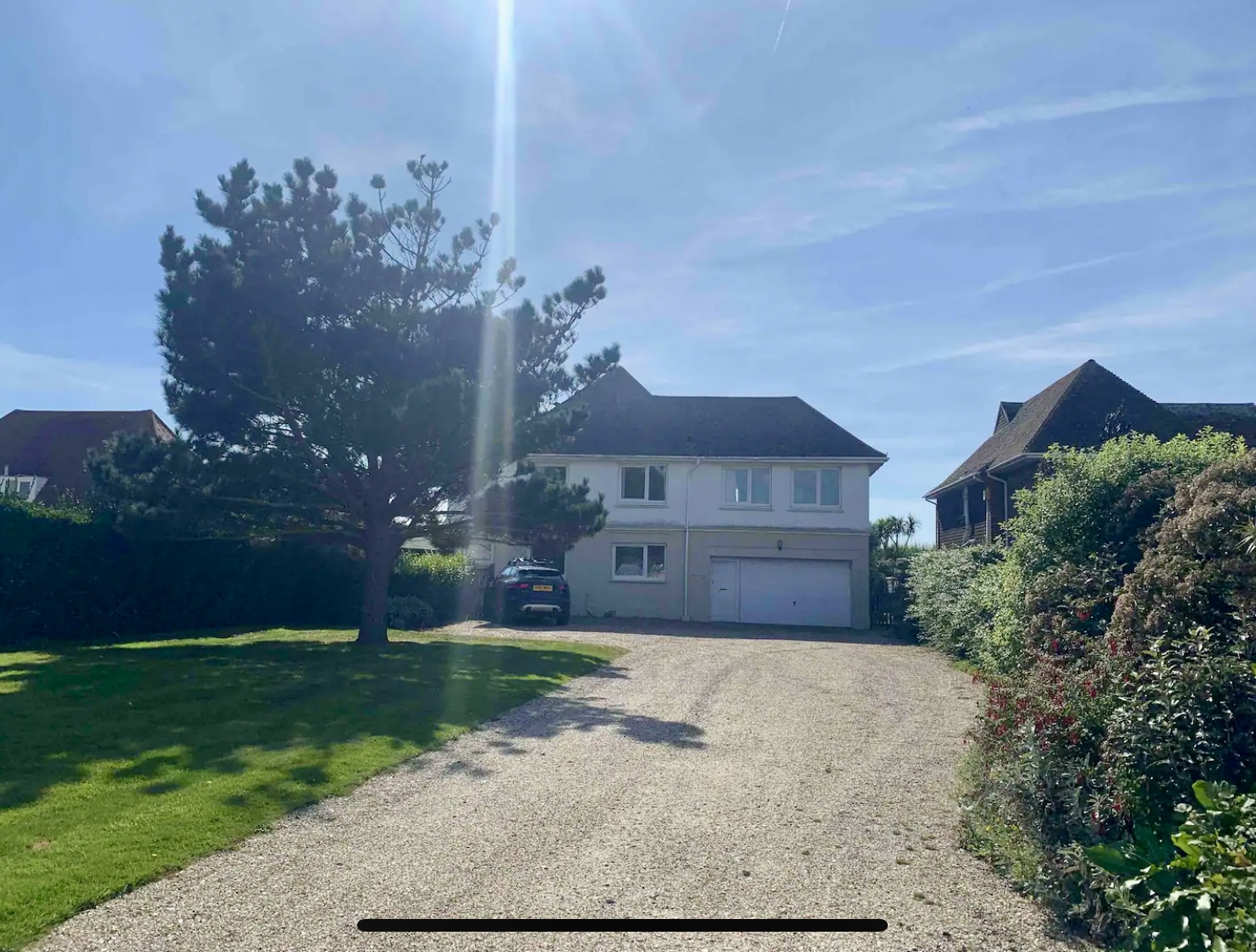 Plenty of private parking