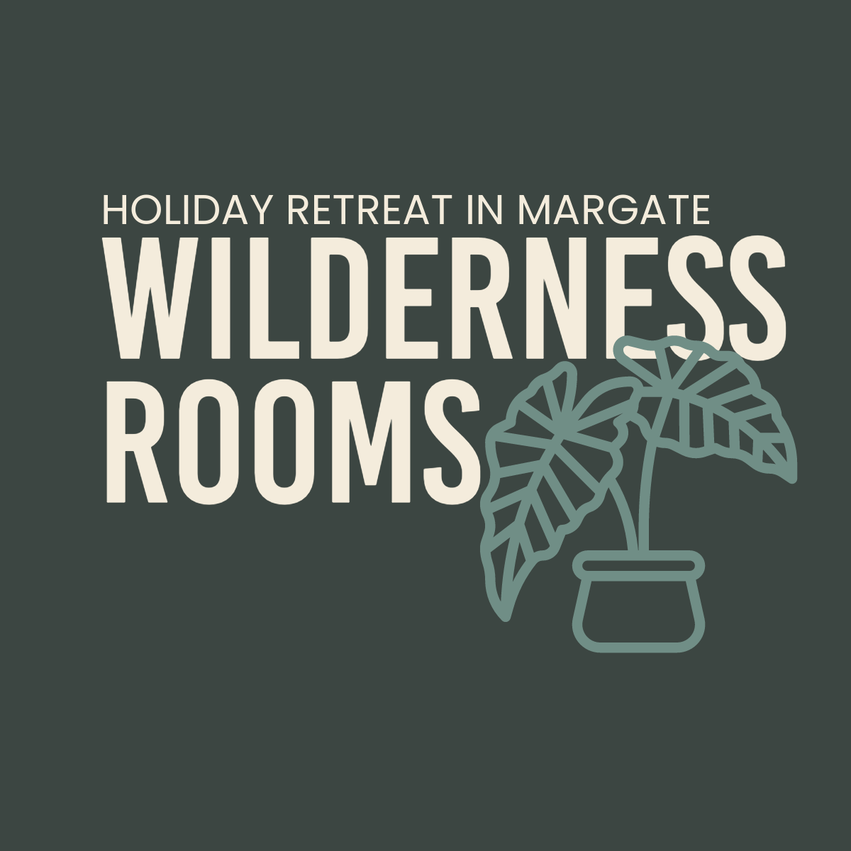 Logo - Wilderness Rooms: a spacious retreat by the seaside in Margate