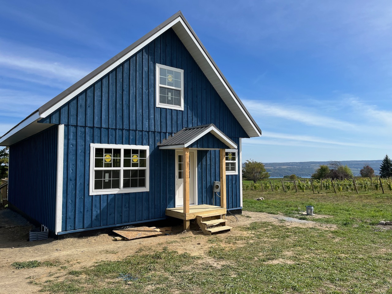 Exterior complete - entrance