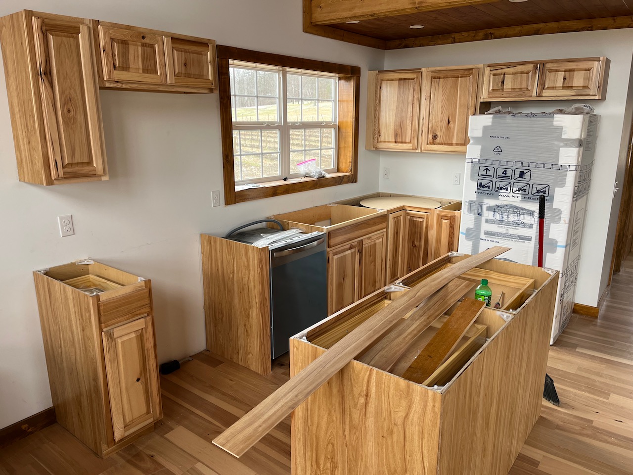 Cabinets and utilities