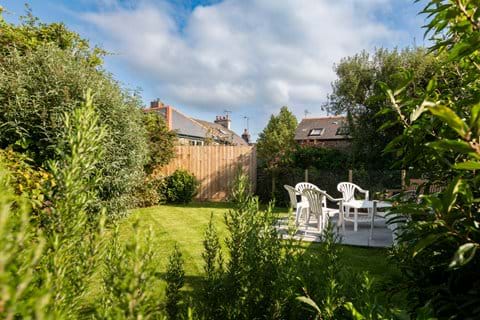 Fully-enclosed back garden