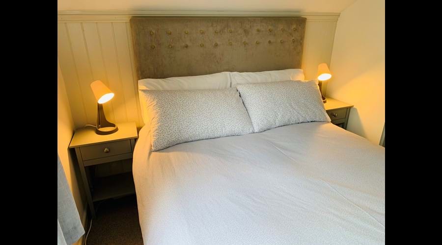 Bedroom two - double bed