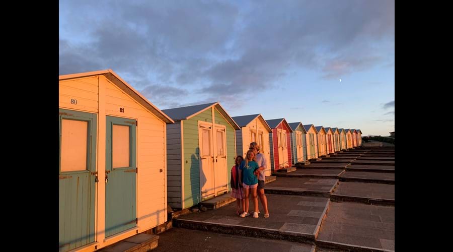 Bude beach huts