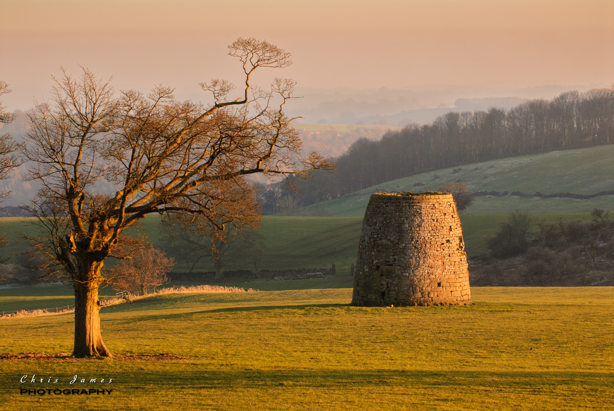 Old windmill, Carsington Pastures, just east of Brassington
