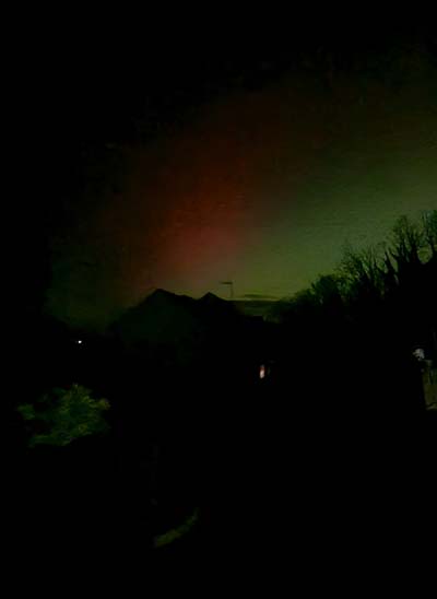 Aurora Borealis over Tresaith