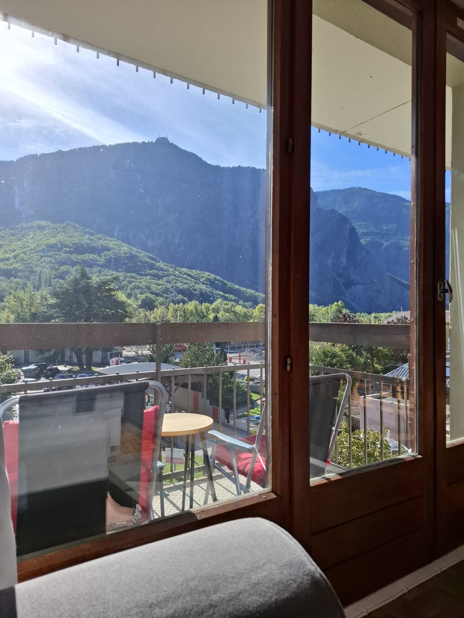 View from the lounge