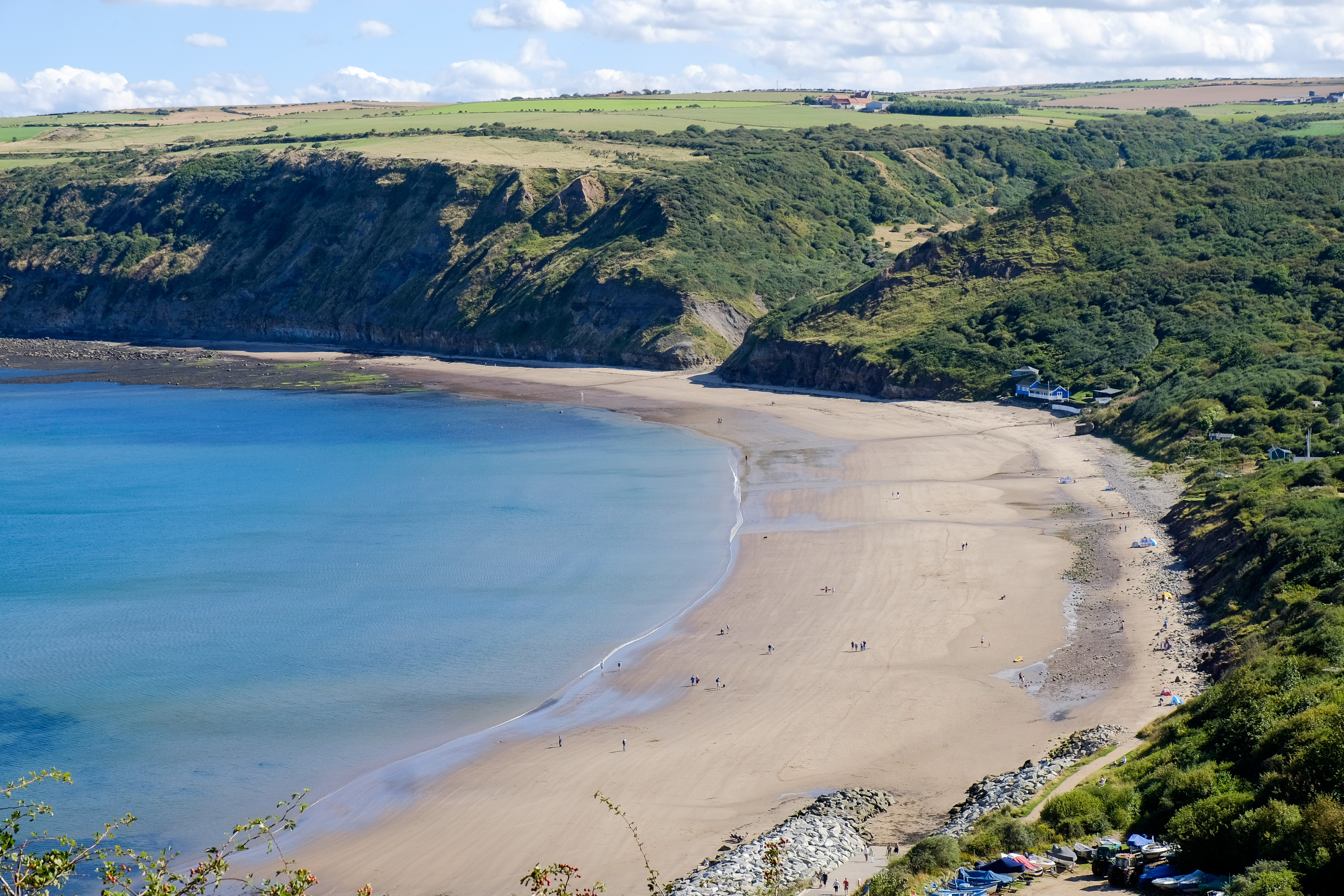 Runswick Bay Beach - Tony Bartholomew -Turnstone Media for NYM National Park