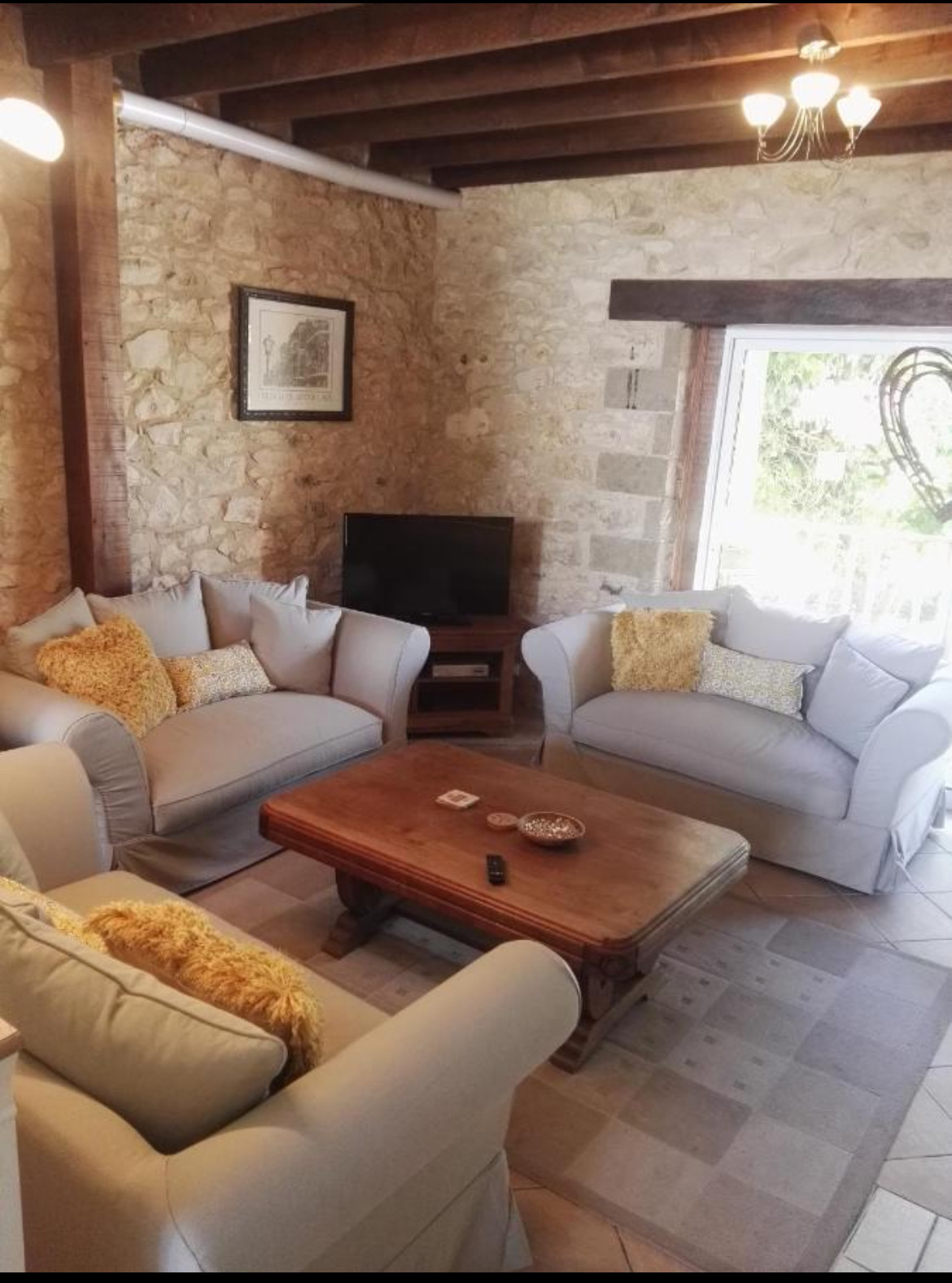 Salon au rez-de-chaussée