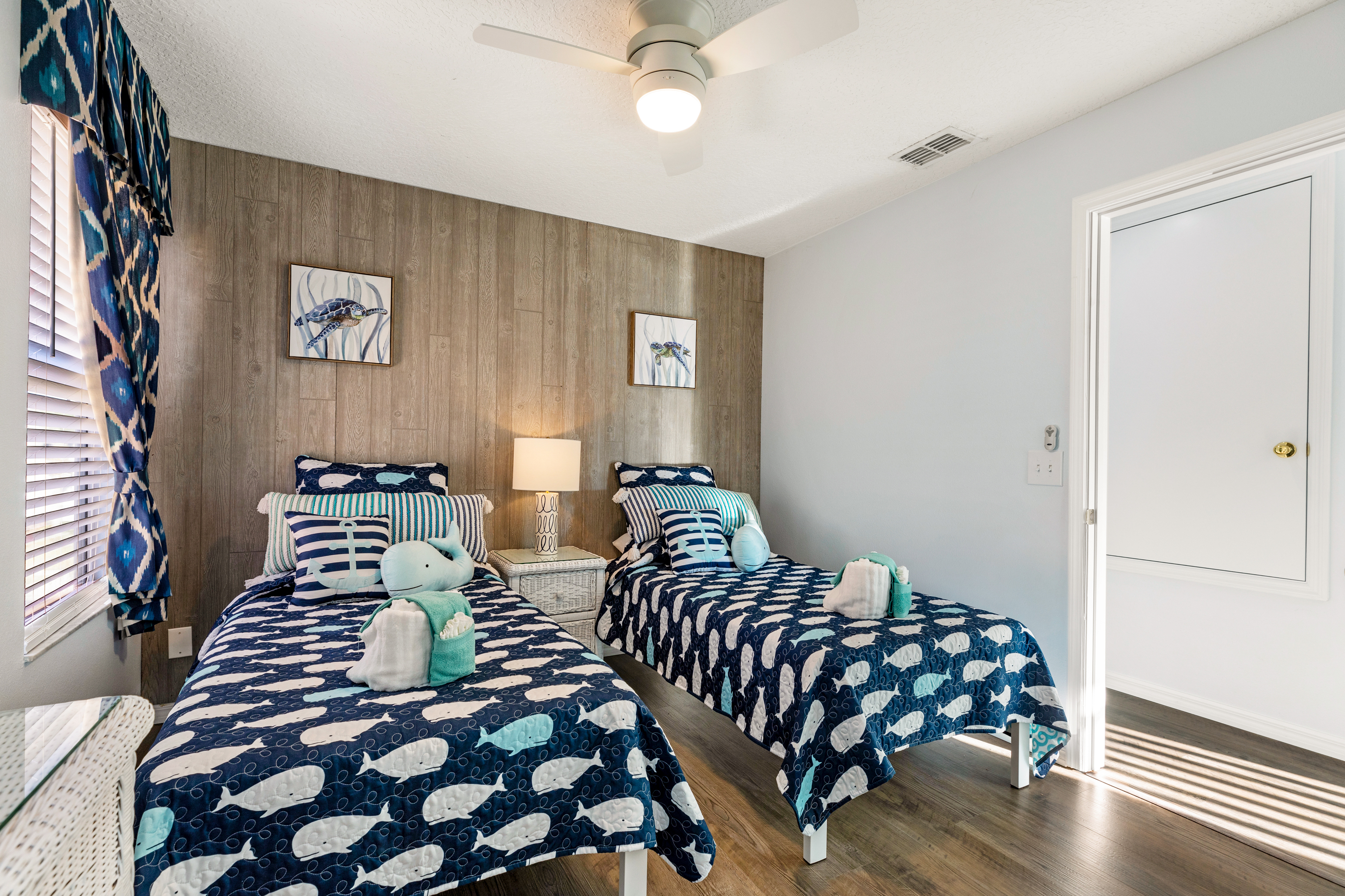 Bedroom 5 - Flexi room - can be set up as a king bed or separate twin beds