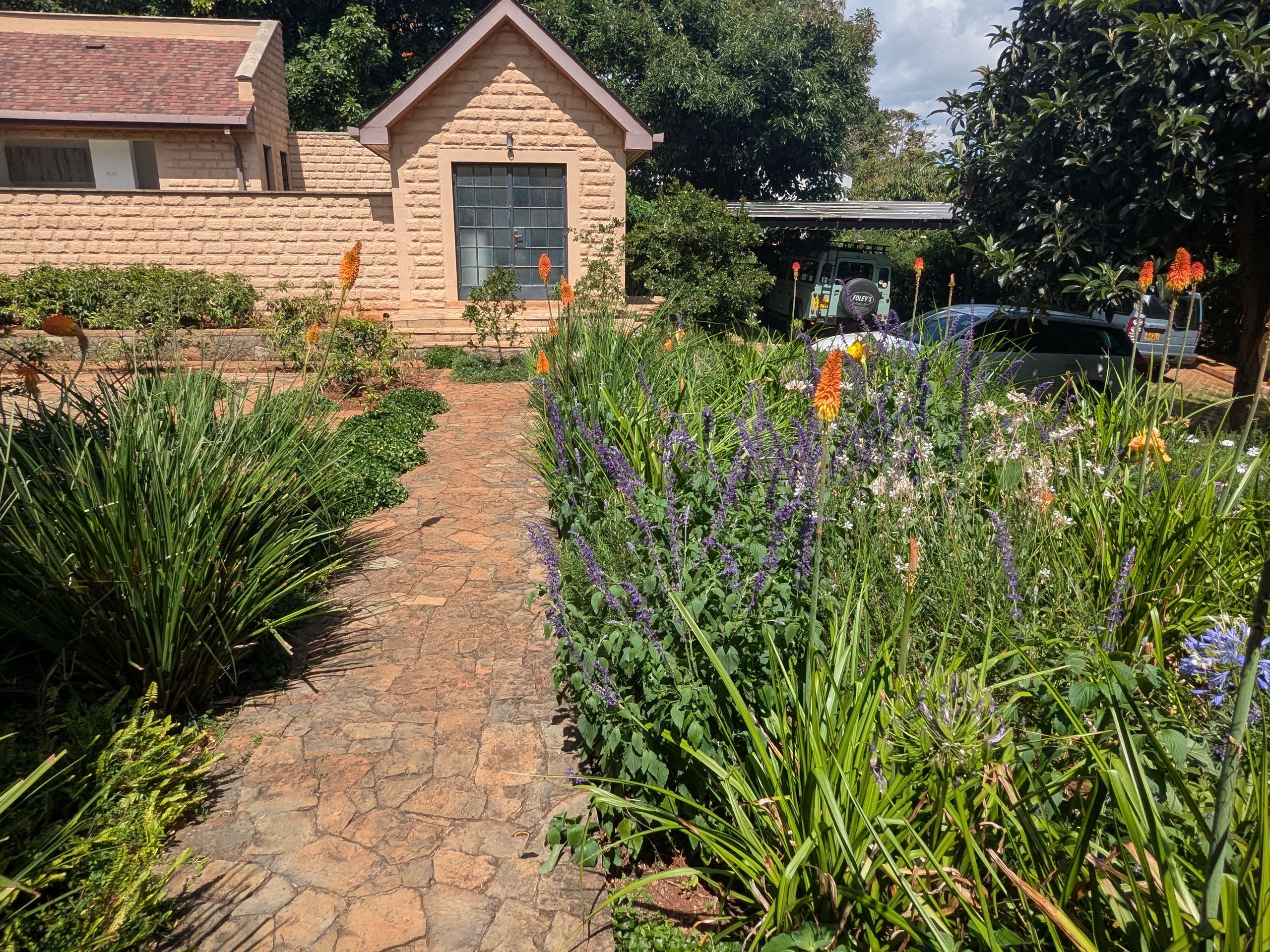 garden at Pond Cottage Tigoni