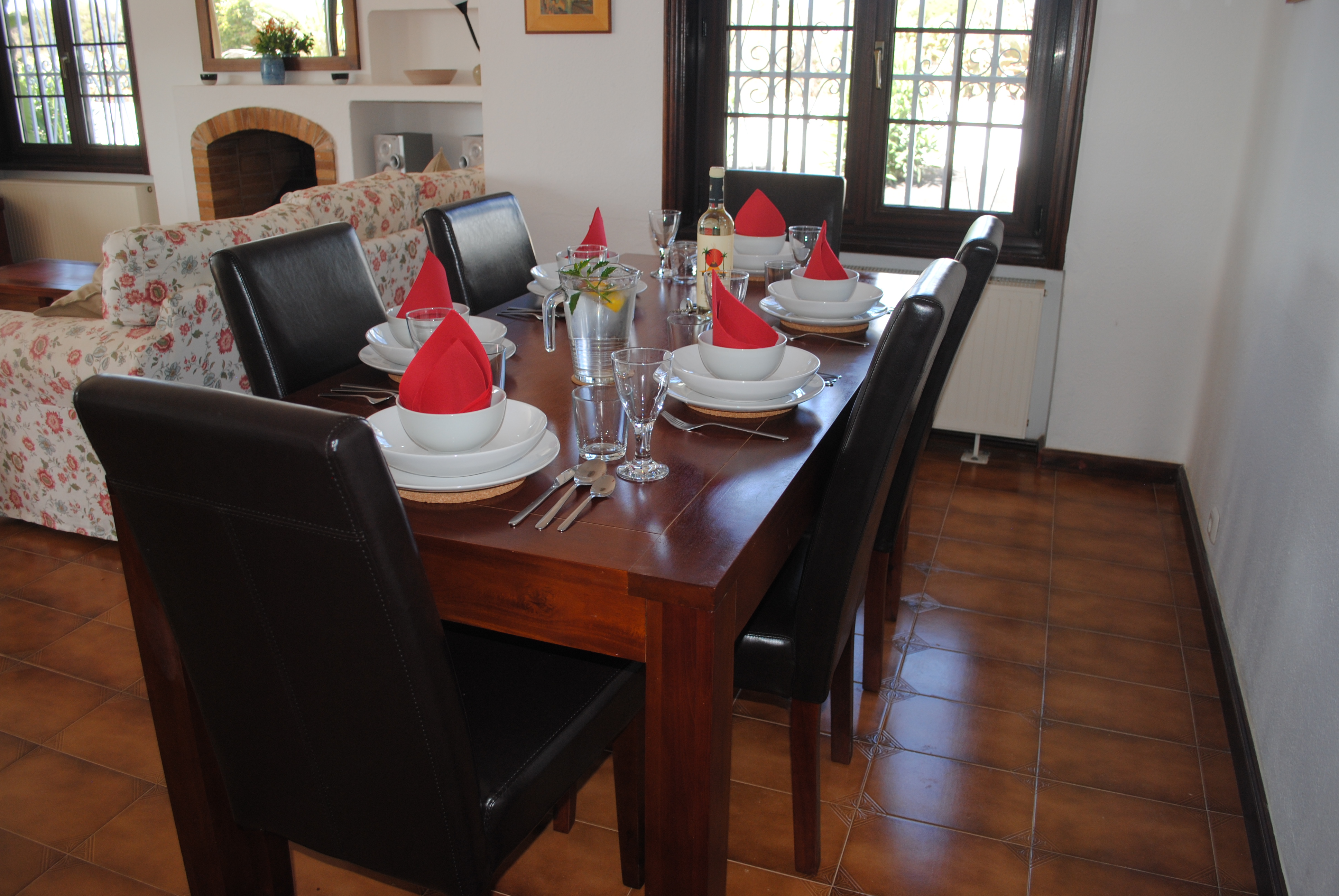Dining in