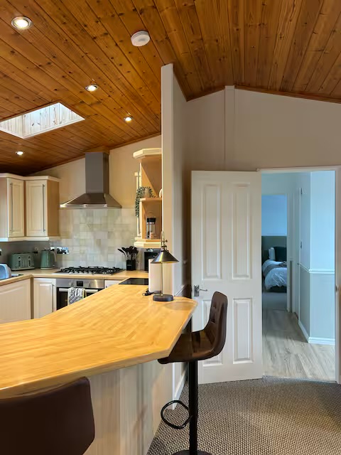 Our breakfast bar.