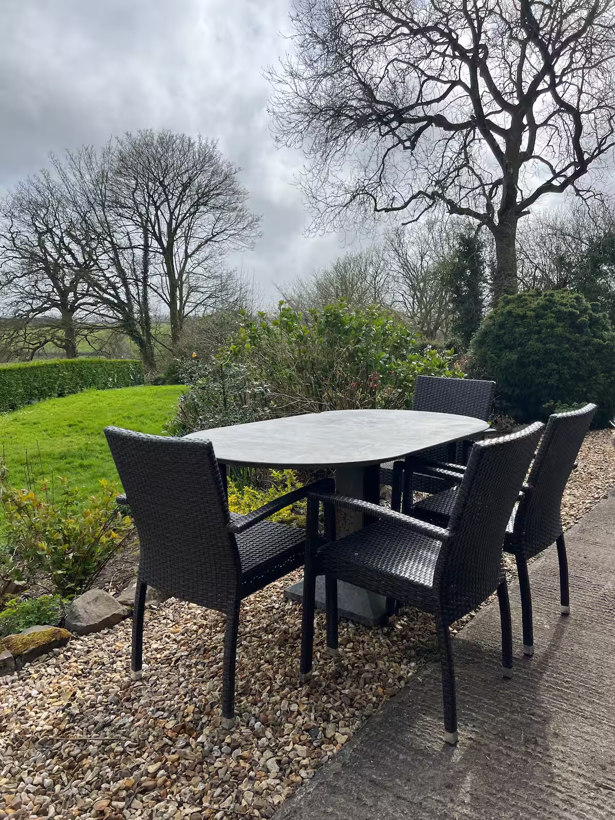 Dining alfresco!
