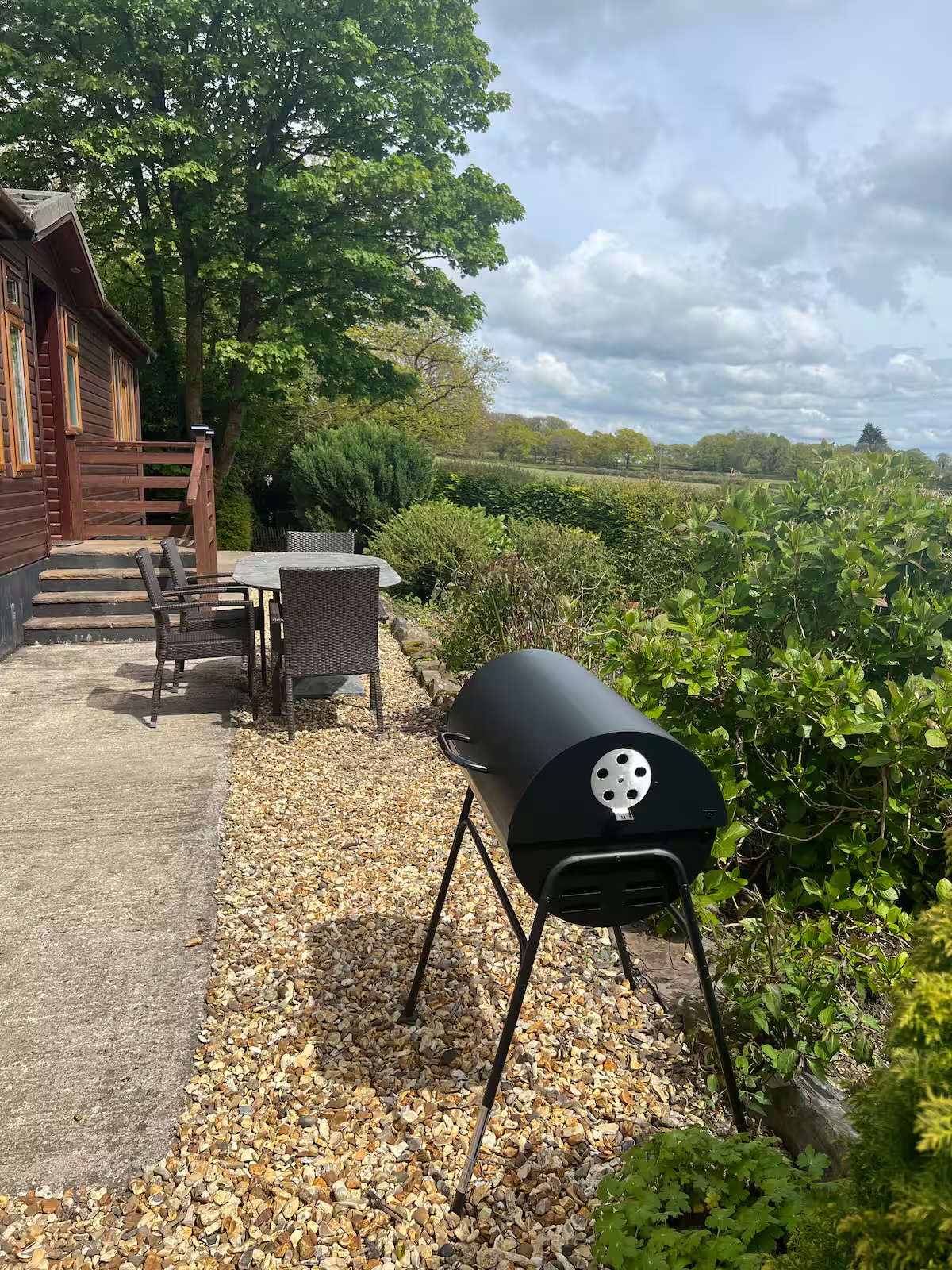 Why not have a barbecue whilst staying with us?