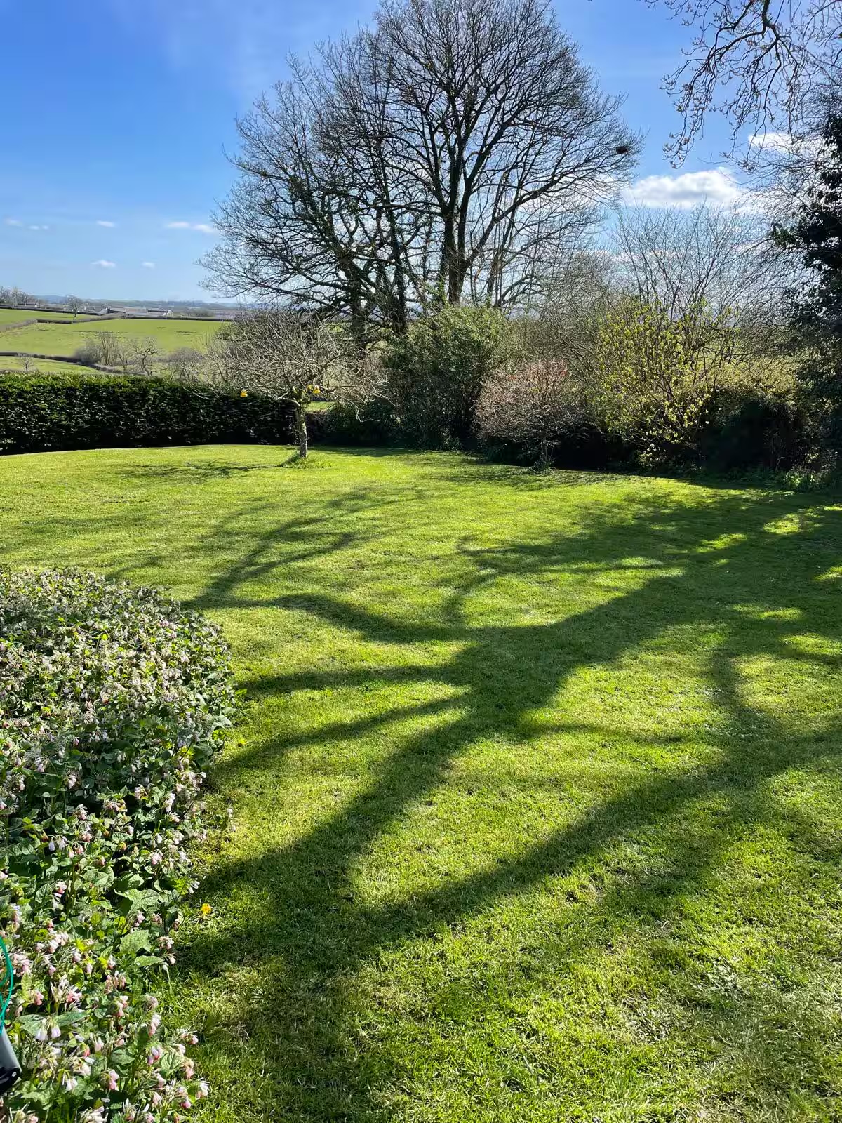 Large enclosed private garden