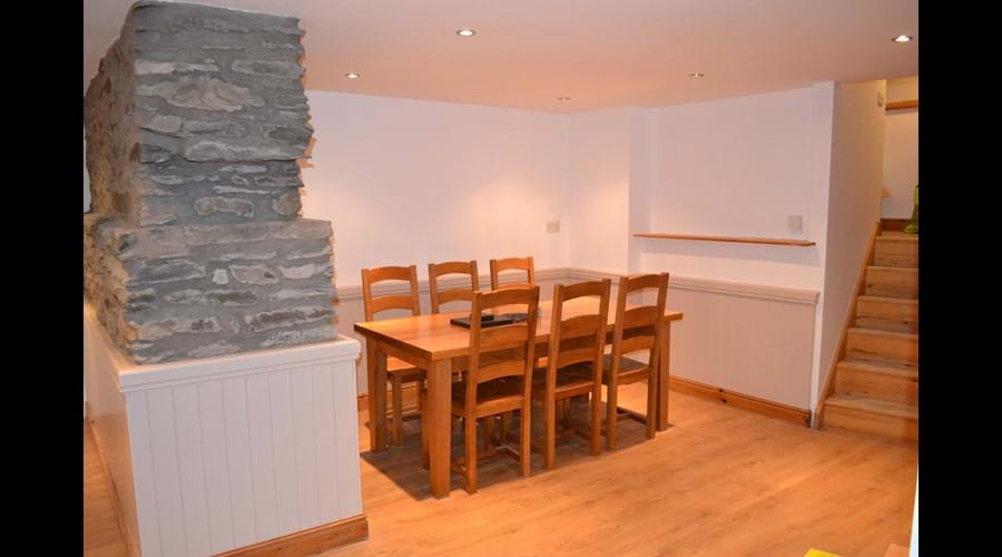 Dining Area with Solid Oak Table