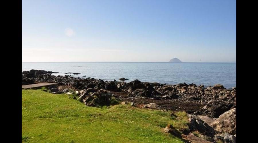 Garden with sea views