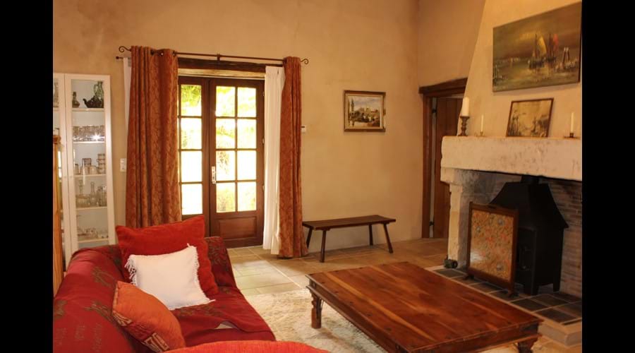 Gite Living Area onto Terrace