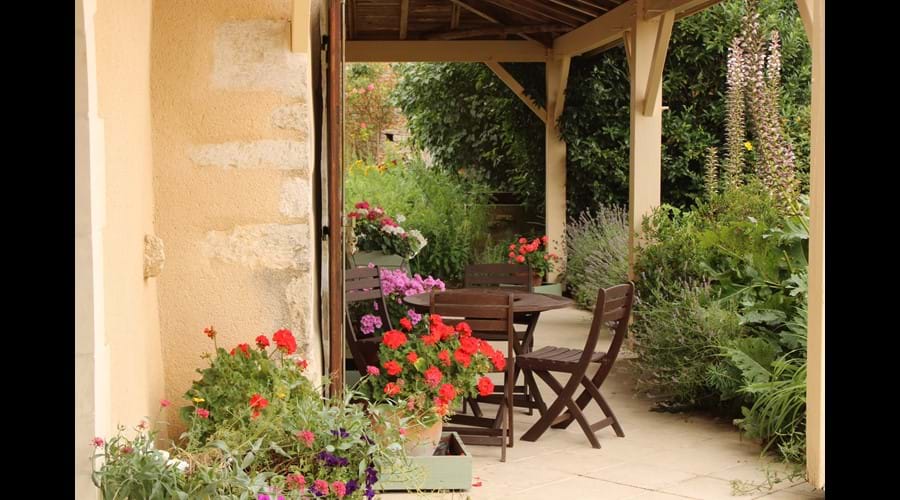 Main House Outdoor Dining Area