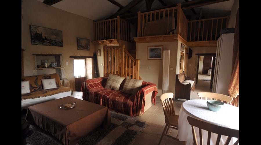 Living Room in the Gite