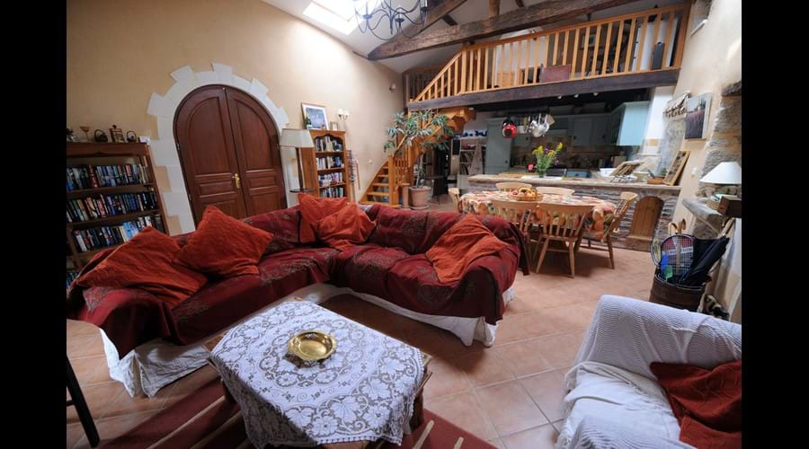 Lounge, Dining Area and Kitchen in the House