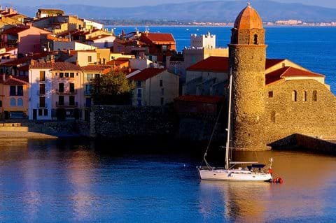 The beautiful coastal town of Collioure - haven of artists such as Picasso