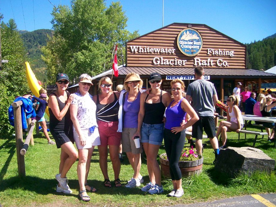 River rafting in Glacier Park