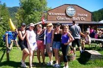 River rafting in Glacier Park