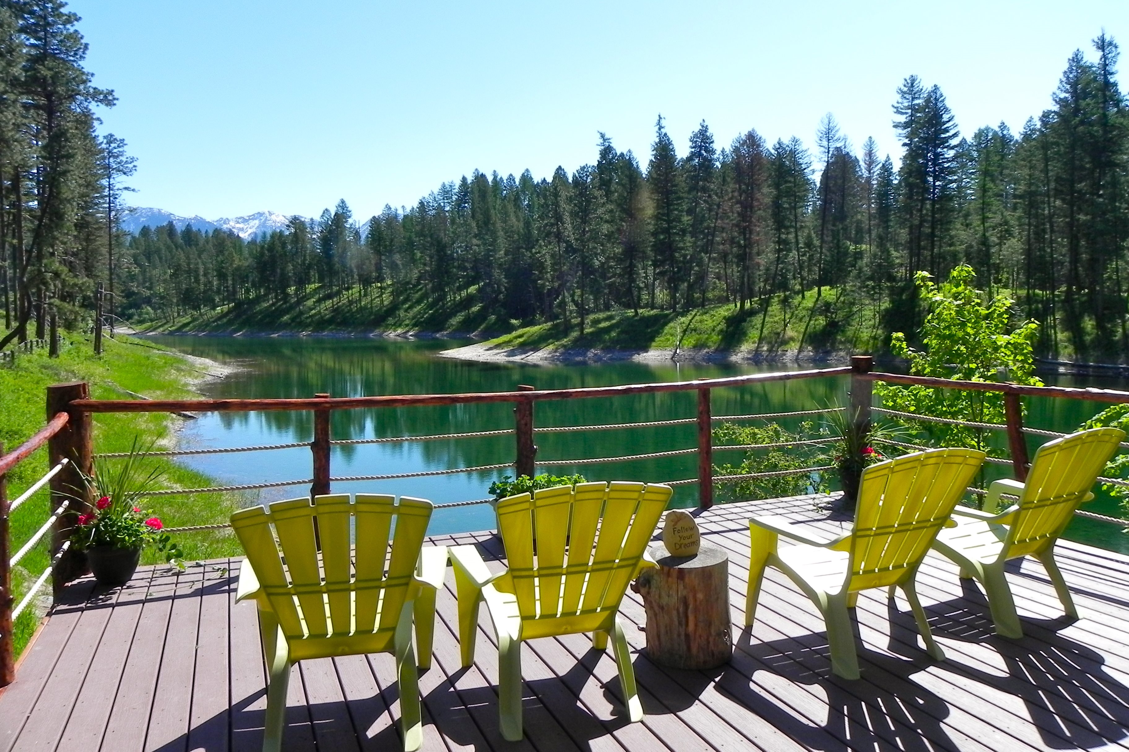 Just one of 3 arms of MyGilvray Lake