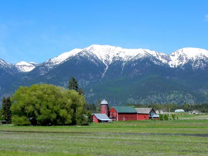 Local Barns in Flathead Valley